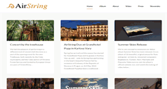 Desktop Screenshot of airstring.eu
